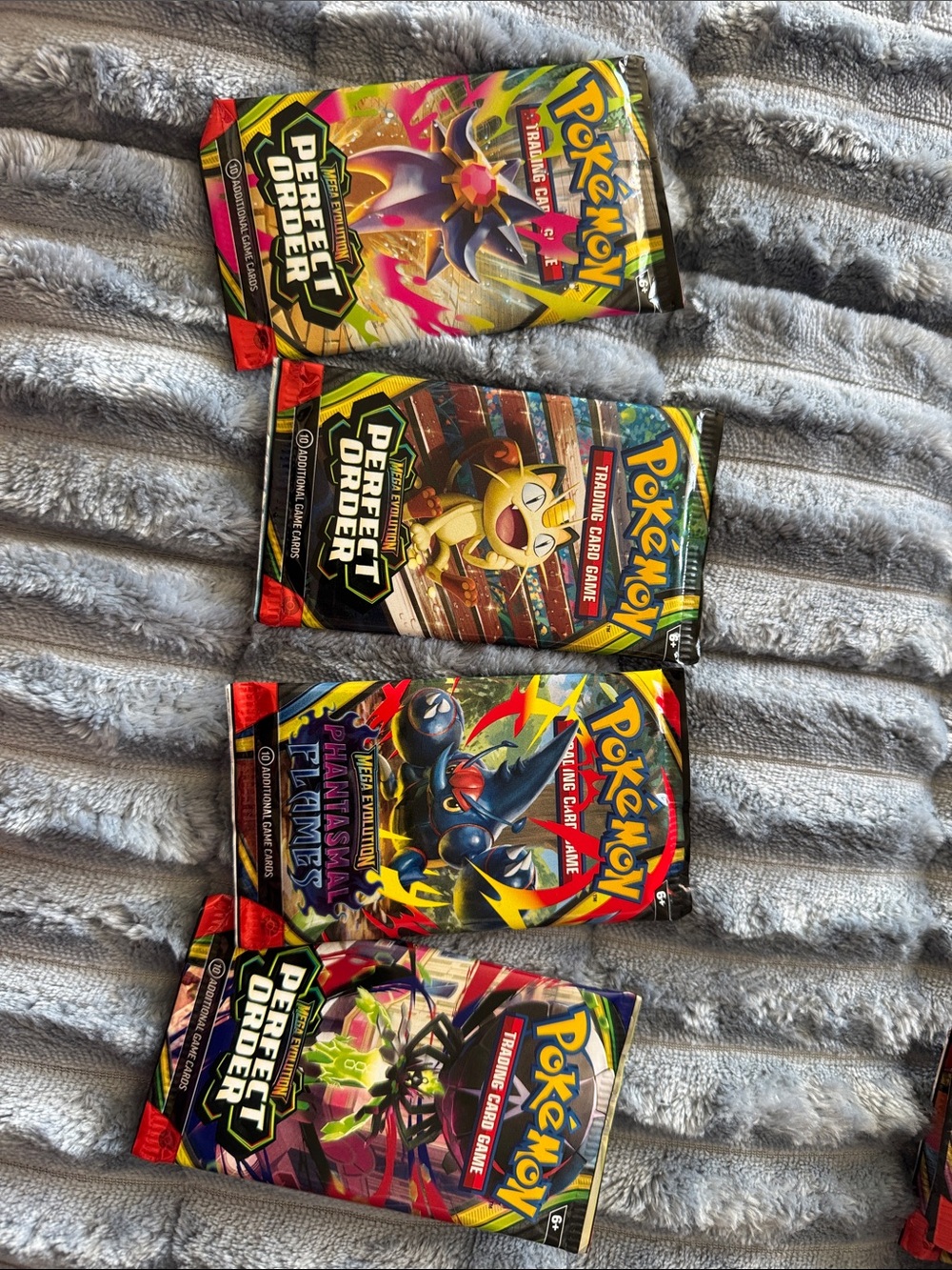 Pokemon Booster Packs - 4 packs